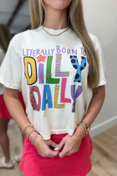 Born to Dilly Dally Puff Graphic Tee