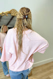 Fresh Start Sweater Pink