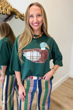 Born to Fly Mallard Top Green