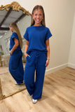 Ease Into It Pant Set Navy