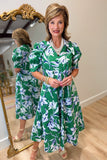 Lior Amber Floral Midi Dress