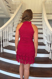 Number One Fan Dress Red