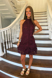 Number One Fan Dress Maroon