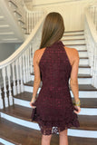 Number One Fan Dress Maroon