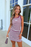 MSU Bully Striped Skort Set