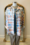 Multiples High Neck Tank Chambray