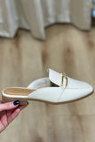 Eleanor Slip On Mule Off White