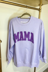 Lulu Mac Lightweight Sweatshirt MAMA Lilac