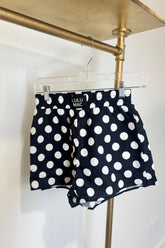 Lulu Mac Black Polka Dot Boxer Shorts