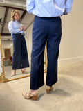 Charlie B Dressy Trouser Navy
