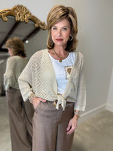 Charlie B Sweater Shrug Gold