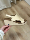 Corkys Carley Sandal Ecru