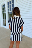 Casual Game Day Skort Set Navy