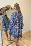 Newport Fall Paisley Dress Brown