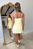 RESTOCK Sweetheart Athletic Dress Yellow