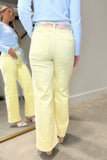 Hug Me Tight Jeans Light Yellow RESTOCK