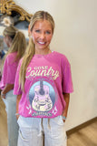 Gone Country Festival 1987 Graphic Tee Rose