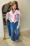 Dear John Fiona Wide Leg Jean Fog Sky