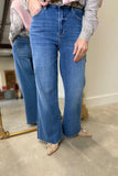 Dear John Fiona Wide Leg Jean Fog Sky