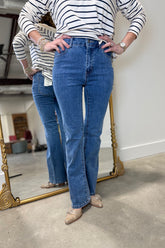 Charlie B Celine Flare Leg Jean Medium