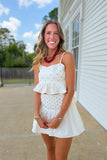 Team Tailgate Skirt Set White
