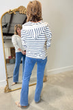 Charlie B Celine Flare Leg Jean Medium