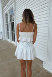 Team Tailgate Skirt Set White