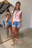 Bayeas Kelly High Rise Denim Shorts