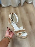 Essie Espadrille Wedge Camel