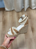 Essie Espadrille Wedge Camel