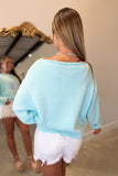 Sail Away Saturday Sweater Mint