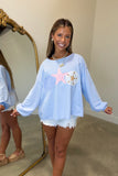 Coastal Keepsake Shell Top Blue