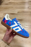 Back 70 Cloud Floral French Blue