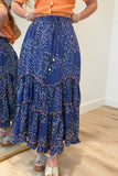 Blueberry Hill Floral Skirt