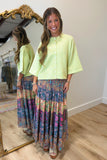 Fall In Color Maxi Skirt