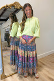 Fall In Color Maxi Skirt