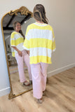 Simply Striped Sweater Yellow