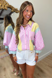 High Fashion Buckle Denim Shorts White