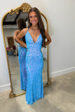 Jasmine's Jewel Prom Dress Blue