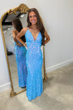 Jasmine's Jewel Prom Dress Blue