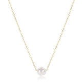 E Newton 16" Necklace Gold Admire Pearl