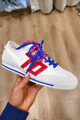 Back 70 Leon Sneakers White Red