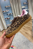 Victoria Berlin Suede Sneakers Leopard
