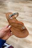 Corkys Hit the Strip Sandal Cognac