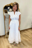 European Summer Dress White