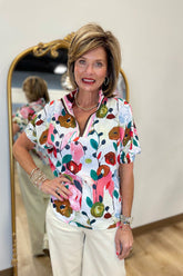 Brillant Bloom Blouse