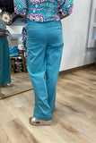 Another Love Bristol Pant Meadow Teal