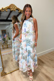 Seaside Ruins Midi Dress