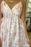 Petal Whisper Dress Pink Floral