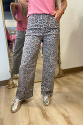 RESTOCK Welcome to the Jungle Leopard Jeans